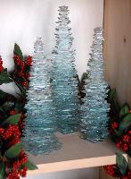 "Glass Tree Sculptures"